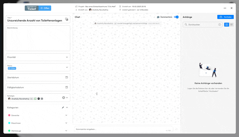 Mentions in Ticket Chat #2