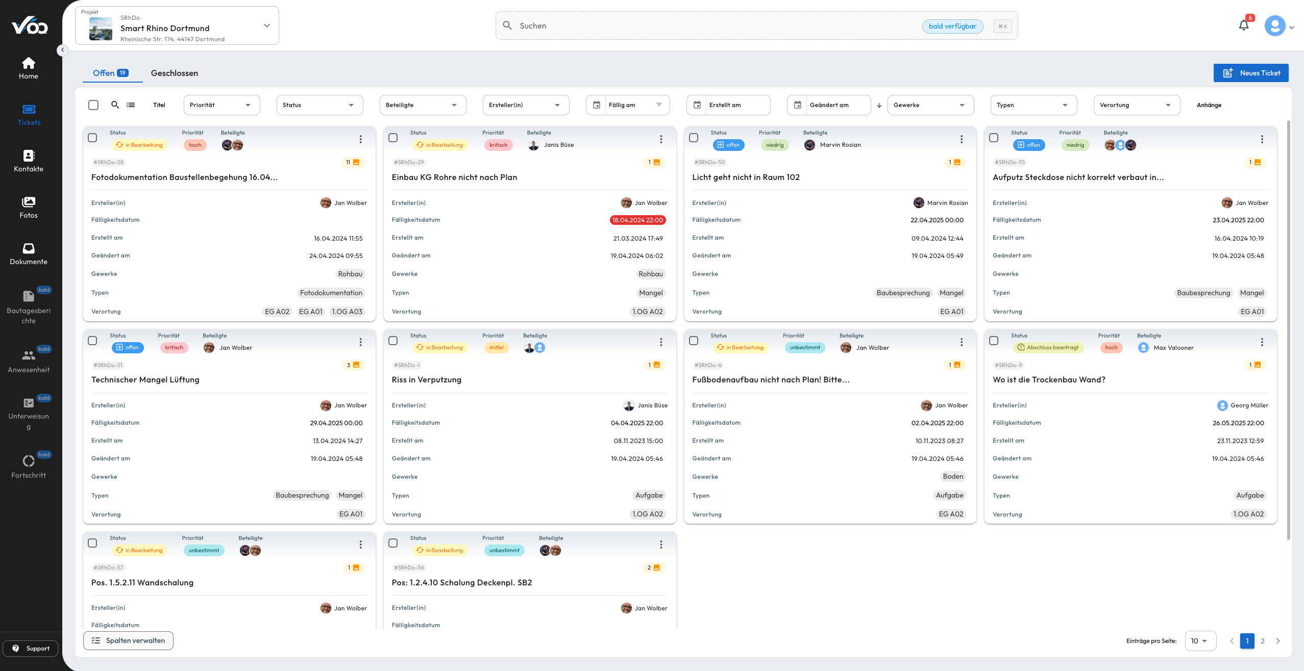 New Design Ticket Cards